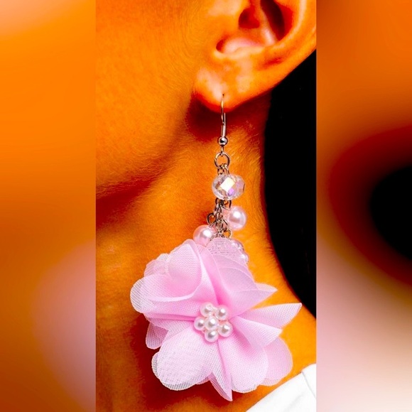 Jewelry - 🌸💖🌸 “FASHIONABLE FLOWER GIRL” PINK EARRINGS❗️🌸💖🌸